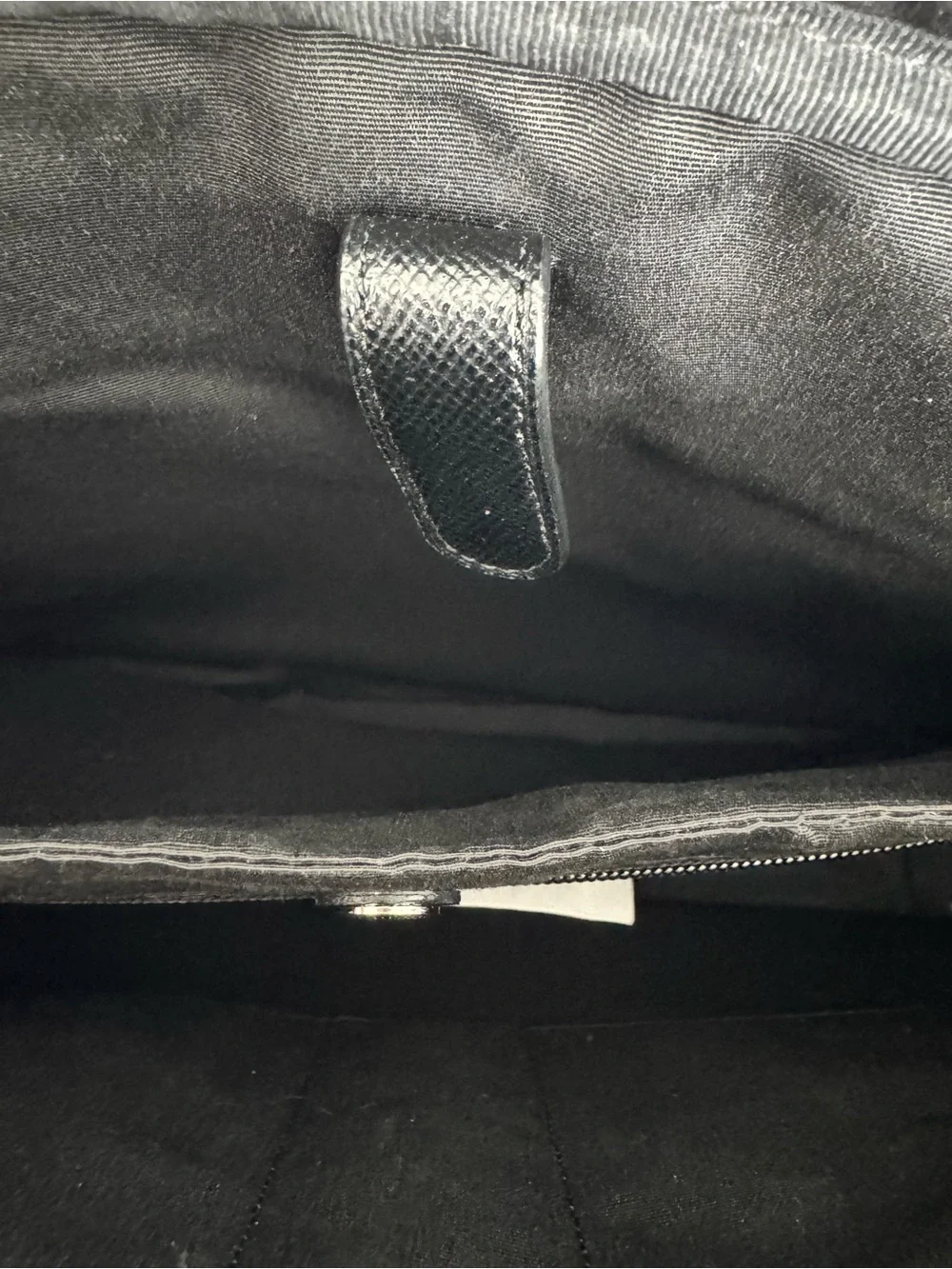 Coach Perry Slim Brief F59057 Black Leather
